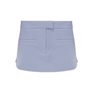 Mini jupe Courrèges bleu