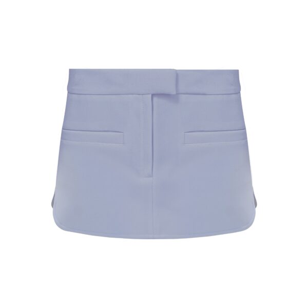 Mini jupe Courrèges bleu